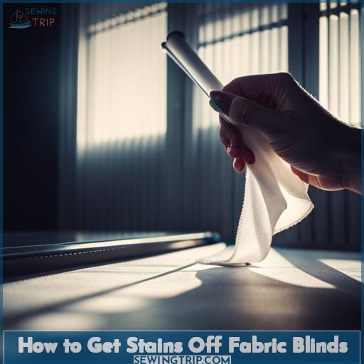 How to Get Stains Off Fabric Blinds