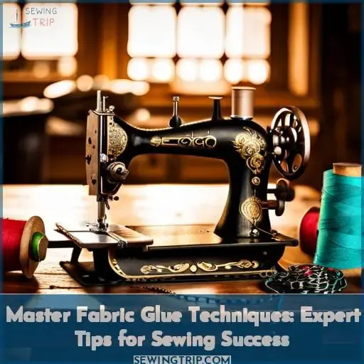 how to glue sewing