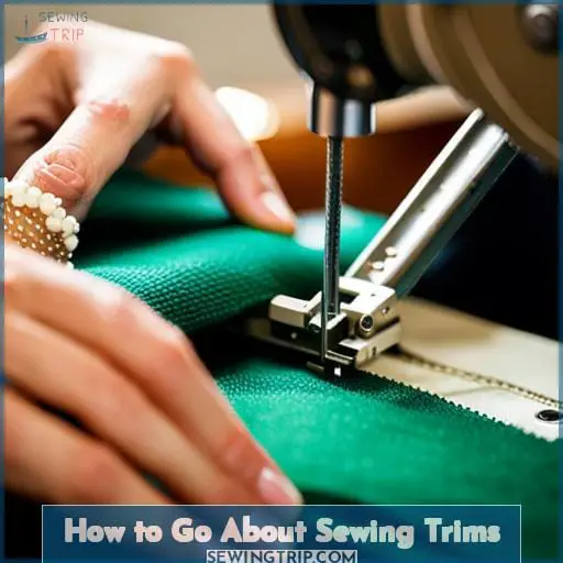 How to Go About Sewing Trims