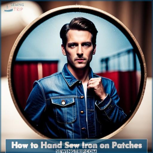 How to Hand Sew Iron on Patches