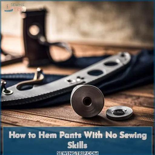 How to Hem Pants With No Sewing Skills
