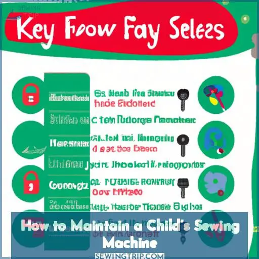 How to Maintain a Child’s Sewing Machine