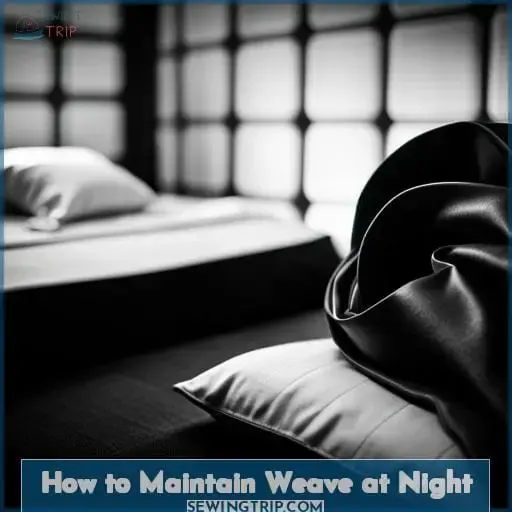 How to Maintain Weave at Night