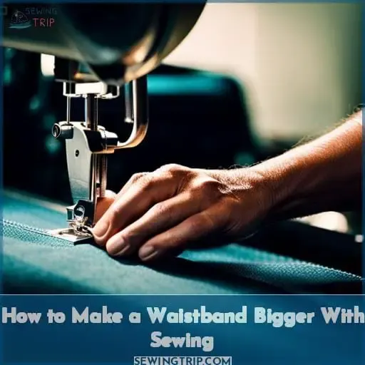 How to Make a Waistband Bigger With Sewing