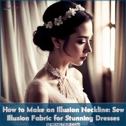 how to make an illusion neckline