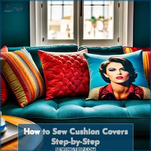 how to make cushion covers