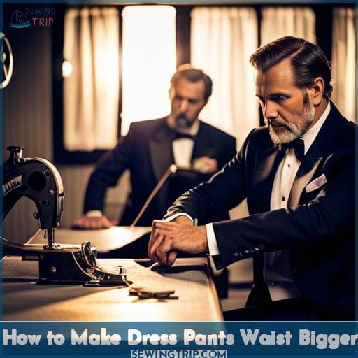 How to Make Dress Pants Waist Bigger