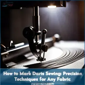 how to mark darts sewing