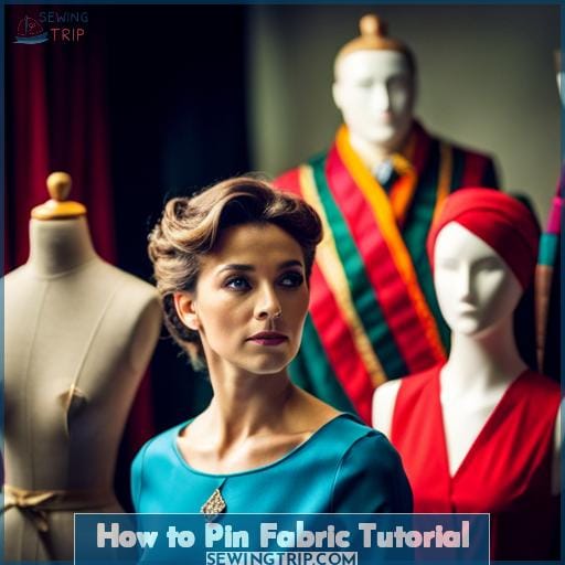How to Pin Fabric Tutorial