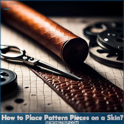 How to Place Pattern Pieces on a Skin
