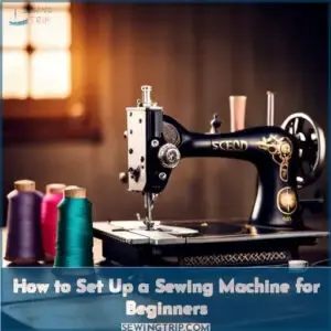 how to set up sewing
