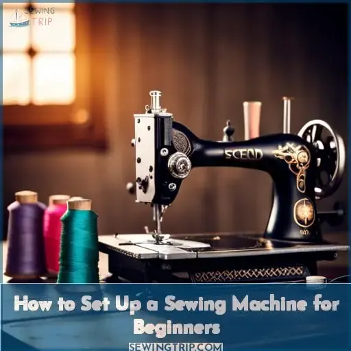 how to set up sewing