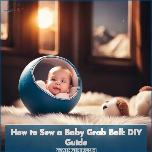 how to sew a baby grab ball
