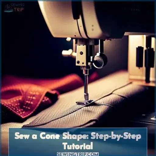 Sew a Cone Shape: Step-by-Step Tutorial