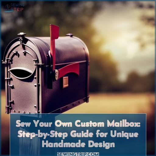 how to sew a mailbox