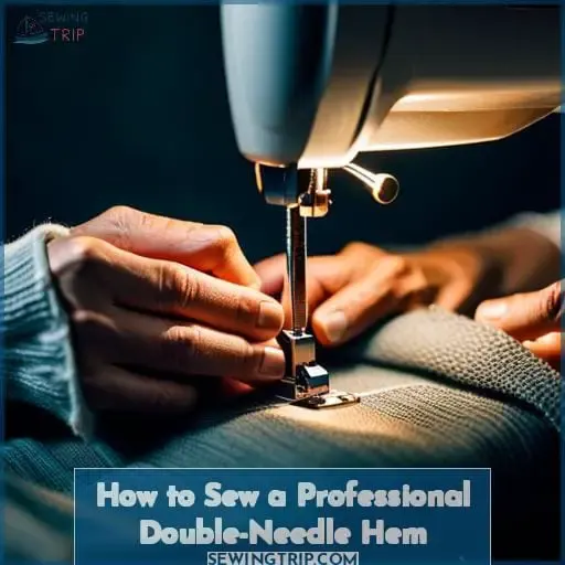 How to Sew a Professional Double-Needle Hem
