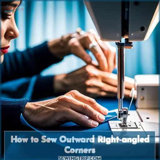 How to Sew Outward Right-angled Corners