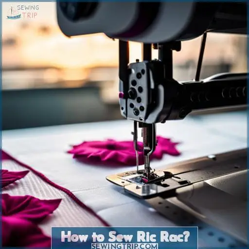 How to Sew Ric Rac
