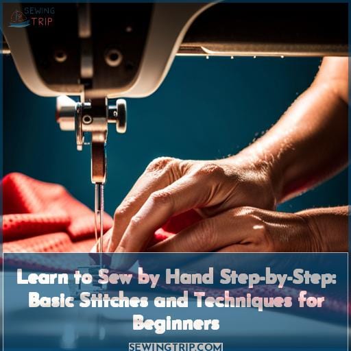 Learn to Sew by Hand Step-by-Step: Basic Stitches and Techniques for ...