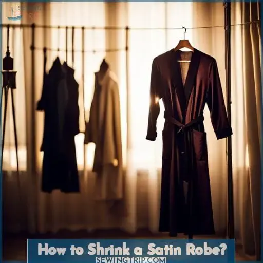 How to Shrink a Satin Robe
