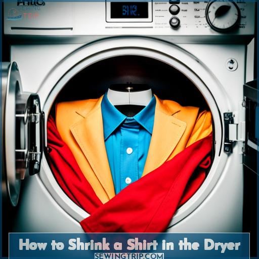 How to Shrink a Shirt in the Dryer