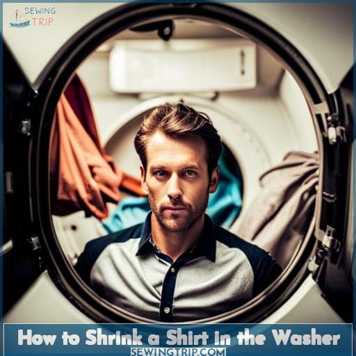 How to Shrink a Shirt in the Washer