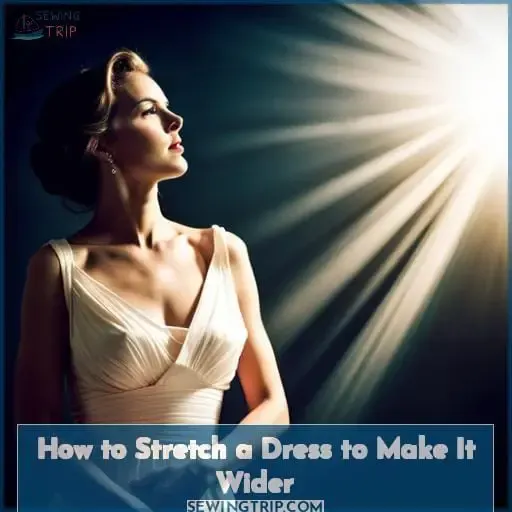 How to Stretch a Dress to Make It Wider