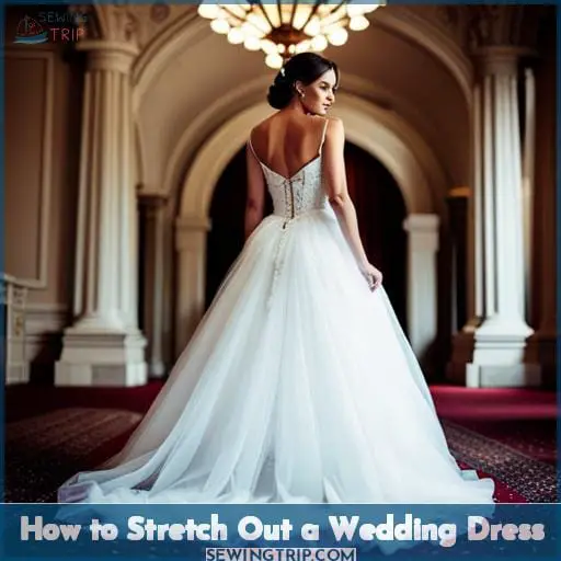 How to Stretch Out a Wedding Dress