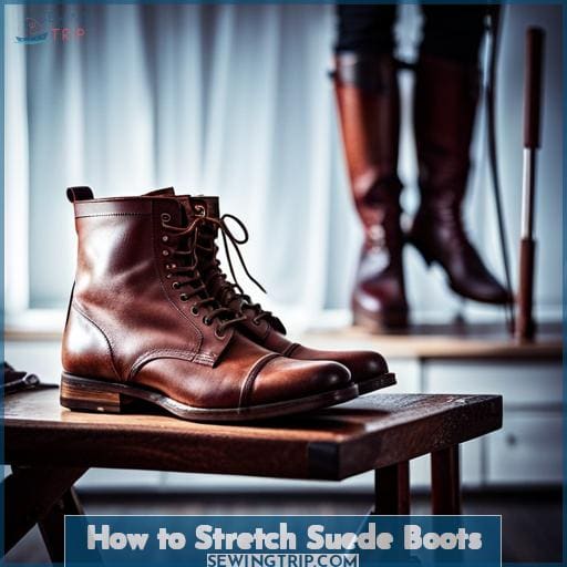 How to Stretch Suede Boots