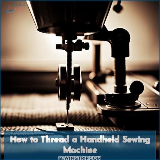 How to Thread a Handheld Sewing Machine
