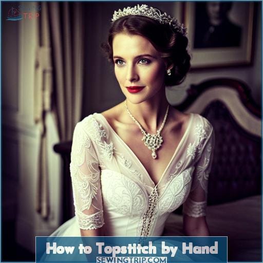 How to Topstitch by Hand