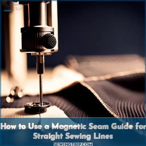 How to Use a Magnetic Seam Guide for Straight Sewing Lines