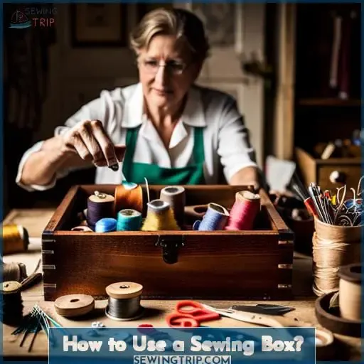How to Use a Sewing Box