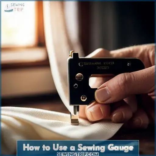 How to Use a Sewing Gauge