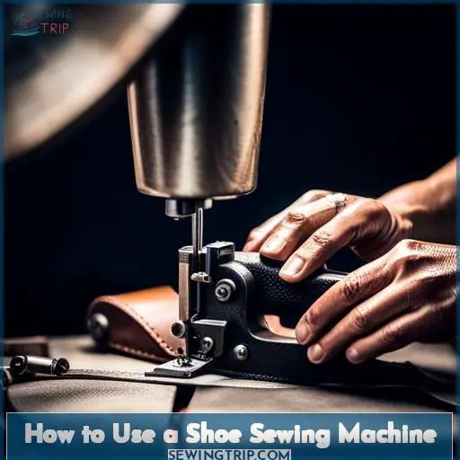 How to Use a Shoe Sewing Machine