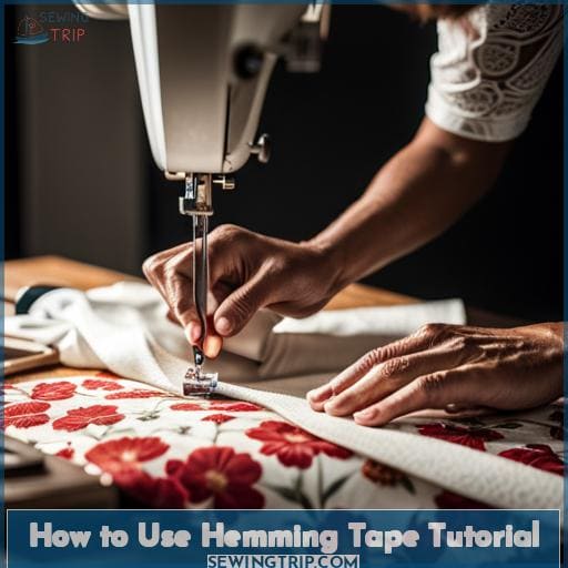 How to Use Hemming Tape Tutorial
