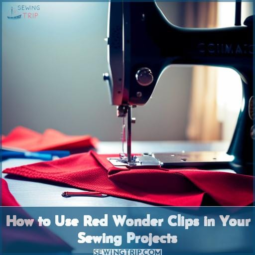 How to Use Red Wonder Clips in Your Sewing Projects