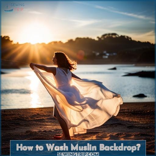 How to Wash Muslin Backdrop