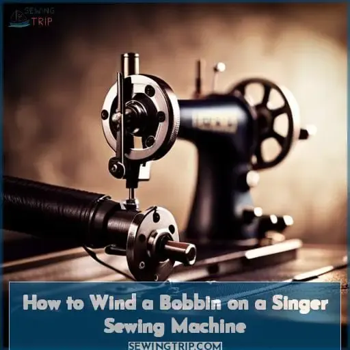 How to Wind a Bobbin on a Singer Sewing Machine