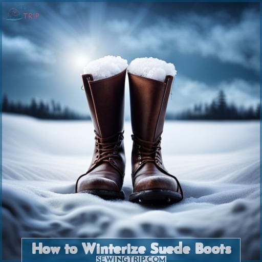How to Winterize Suede Boots
