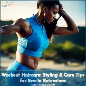 how to workout with a sew in