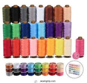 How to Sew Paint: Easy DIY Paint Brush Roll-Up Case Tutorial 1 ilauke 50Pcs Bobbins Sewing Threads B07QCSTRNF