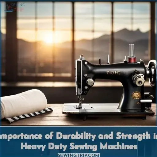 Importance of Durability and Strength in Heavy Duty Sewing Machines