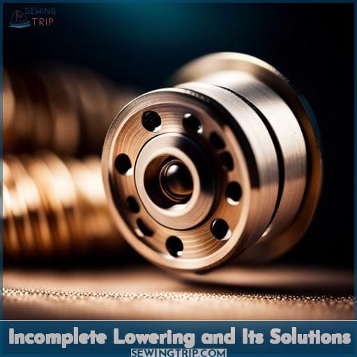 Incomplete Lowering and Its Solutions Incomplete Lowering and Its Solutions