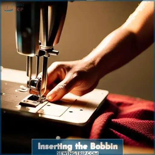 Inserting the Bobbin