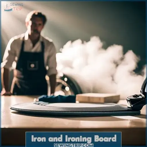 Iron and Ironing Board