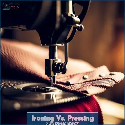 Ironing Vs. Pressing