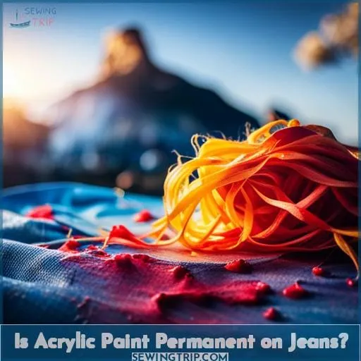 Is Acrylic Paint Permanent on Jeans