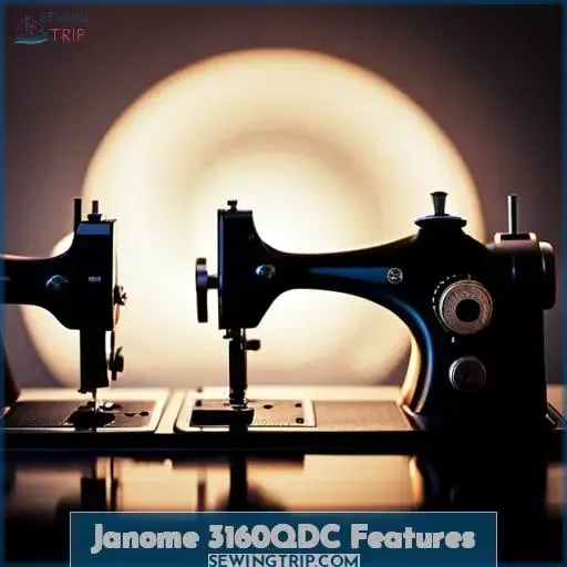 Janome 3160QDC Features