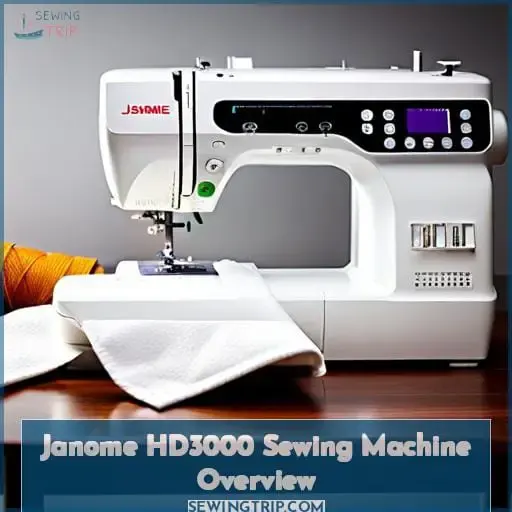Janome HD3000 Review (2023) A FeaturePacked Heavy Duty Sewing Workhorse